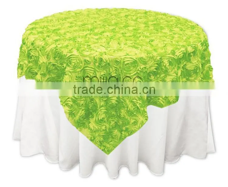 Rosette Tablecloth Overlay