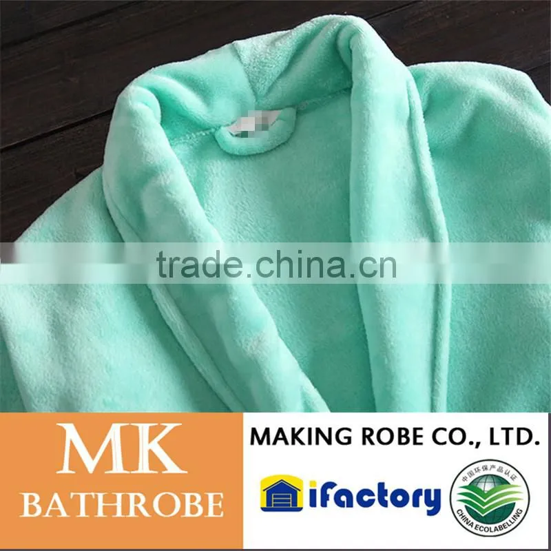 Sherpa Fleece 100% Polyester Bathrobe