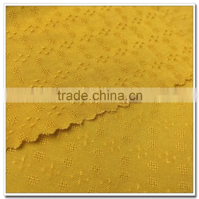 Heavy Polyester Elastane Jacquard Fleece Fabric