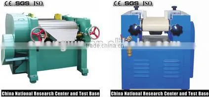 hydraulic automatic triple roller machine three roll mill for grease paste