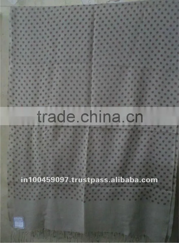 Wool printed shawls for women