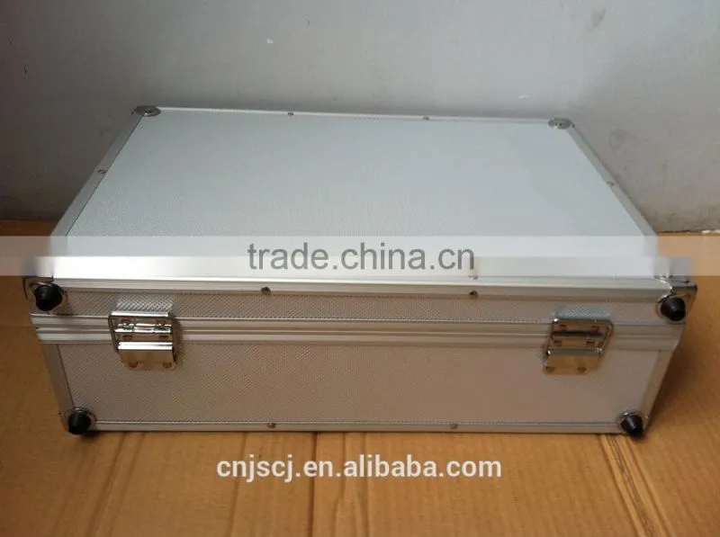 Permanent protection with lock very farm durable with foam inserts aluminum tool carrying case with lock