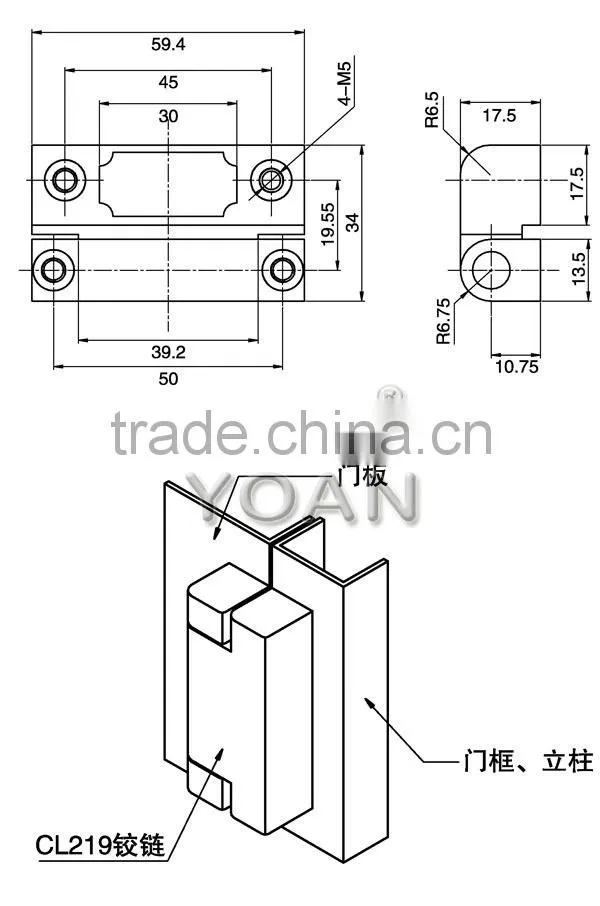 industrial electrical spring cabinet box door hinges