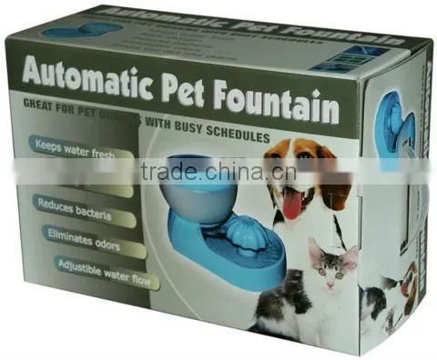 Automatic Pet Water Fountain/ Plastic Dog Water Fountain