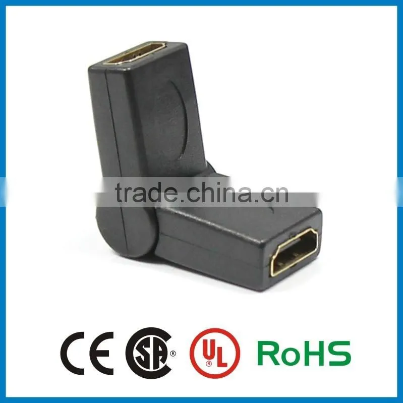 APBG Wholesale Gold /nickel plated hdmi connector male to male /male to female /female to female adapter