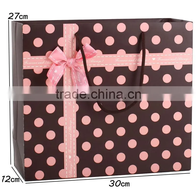 Luxury Pink 3pcs Set Paper Bag