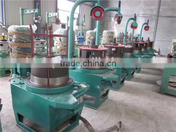 Big capacity pulley used type wire drawing machine