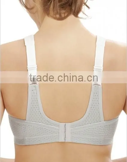 hot sell stylish quick dry microfiber ladies sport bra