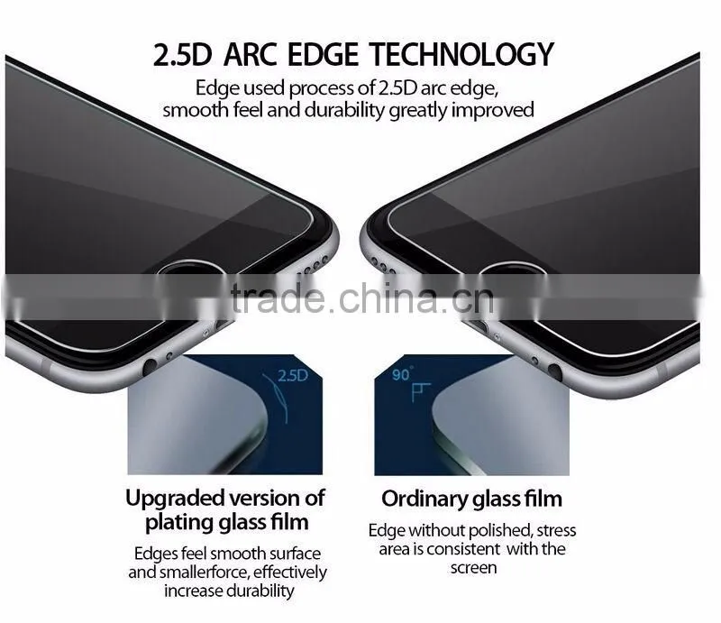 Stock Selling Tempered Glass Screen Protector For Alcatel idol 3 4.7 inch