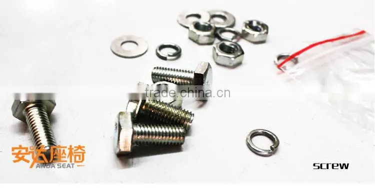 Racing seat rail bracket seat mounting bracket