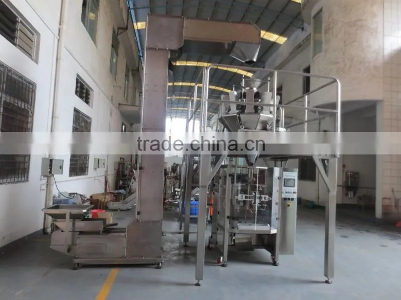 TOPY-VP800 automatic VFFS vertical large size bag packing machine for frozen food and grain
