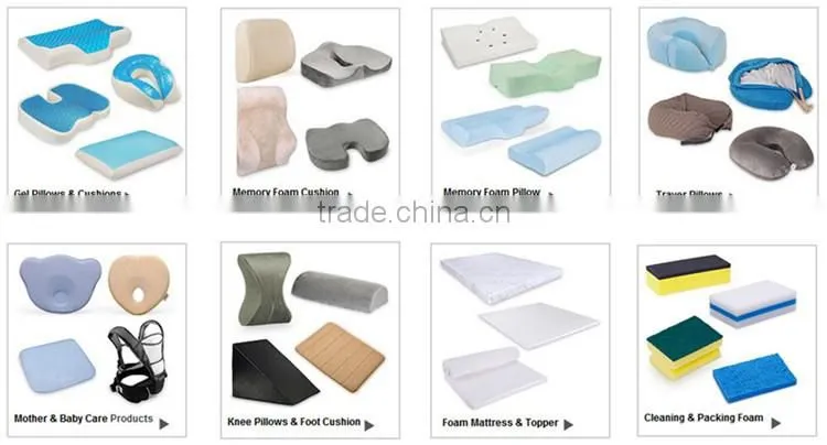 Comfortable seating memory foam arm chair pad, comfortable memory foam elbow pillow