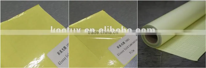 glossy & matte cold laminating film suppliers