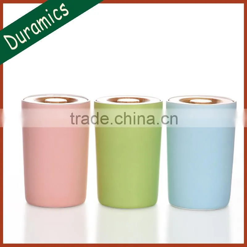 Tea coffee sugar canister set, ceramic canister