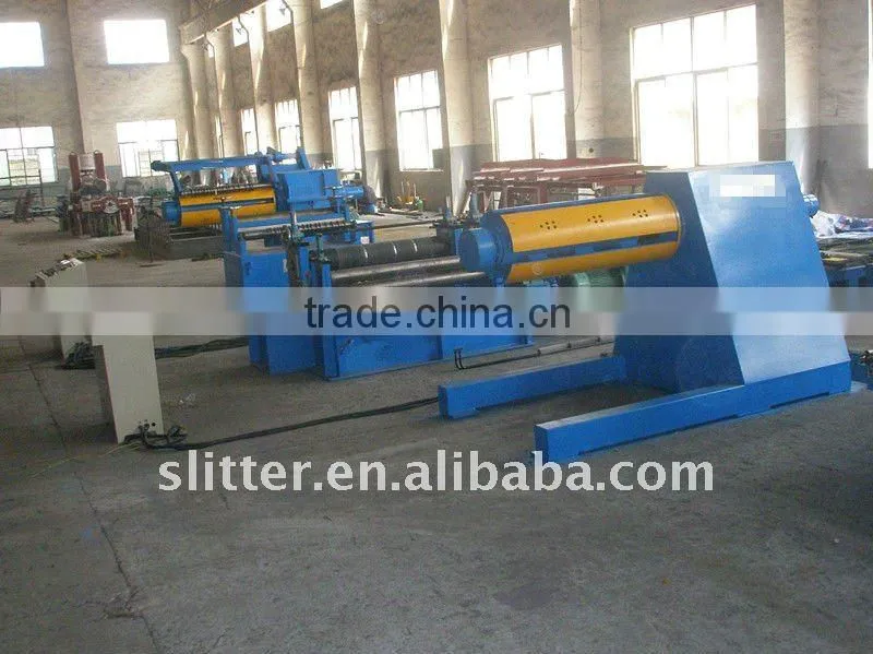 coil metal strips straightening and cut to length line