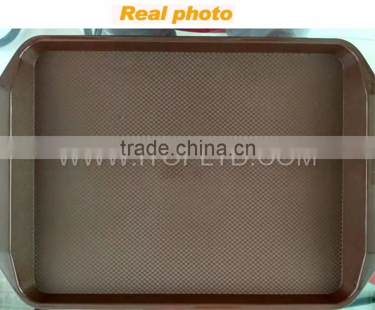 Plastic Fast Food Serving Trays/snack plate/Fast food tray