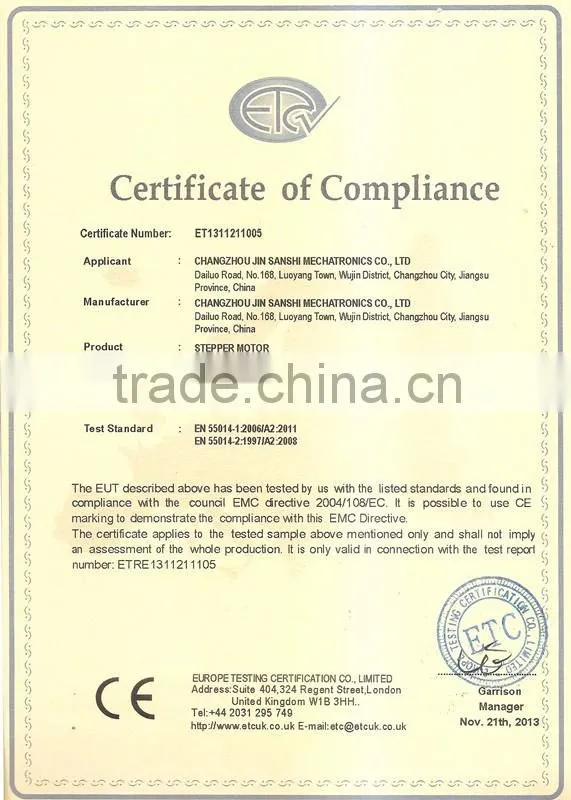 Nema 23 57mm Liner motor, high torque made in china with screw lead