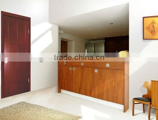 mirror wood cabinet door with hinge