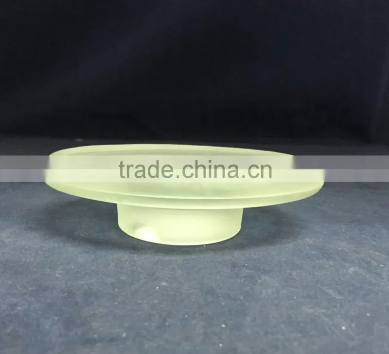 Wall Mounted Frosted Glass Soap Dish Box Wholesale
