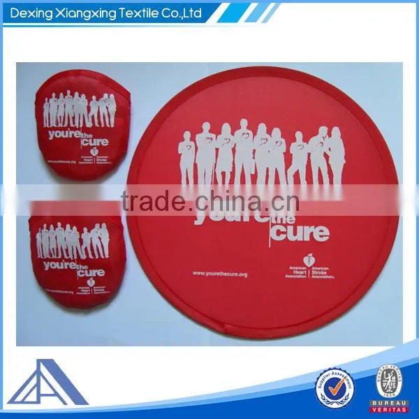 fashion fun nylon foldable frisbee