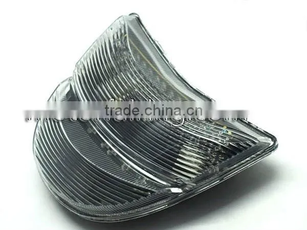 Plastic cover tail light/Motorcycle Clear LED tail light for CBR954RR 02-03