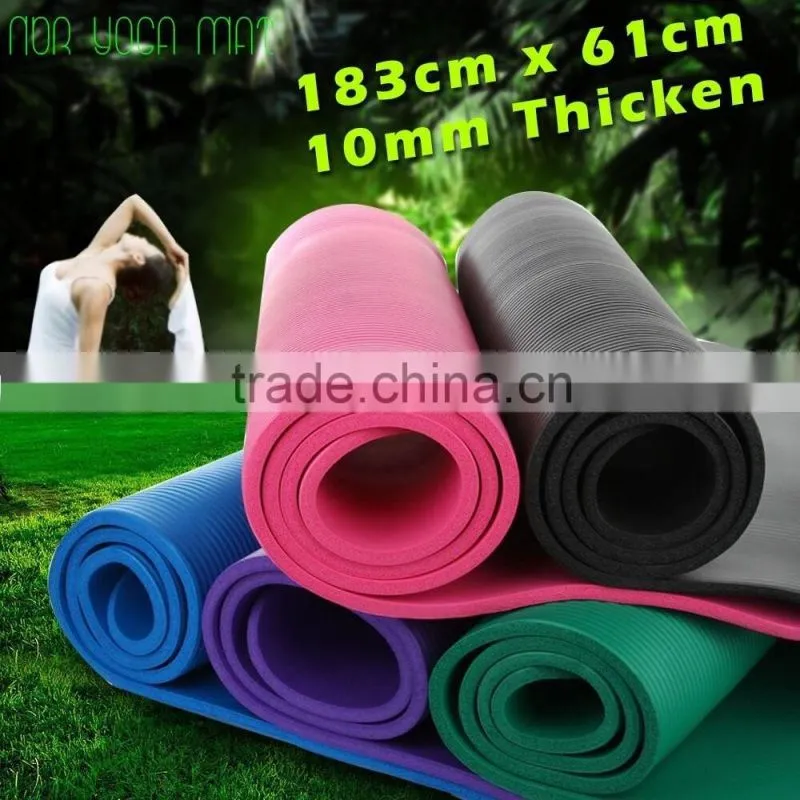 Unique yoga mats with carry strap