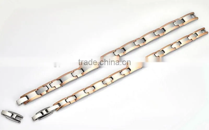 New style IP rose gold tungsten masonic bracelets