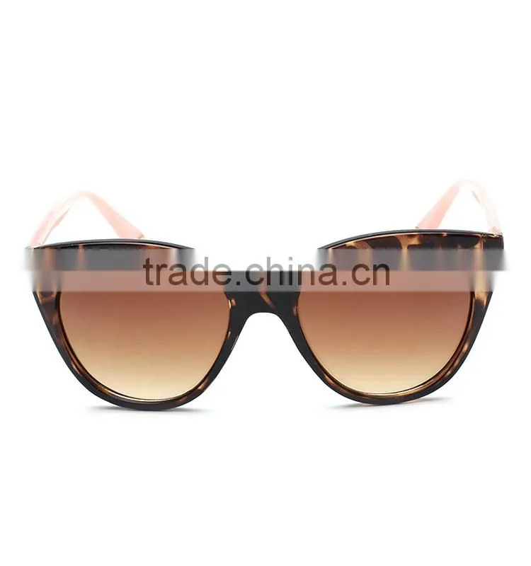 wholesale cheap Leopard grain fashion cat eye sunglasses for women