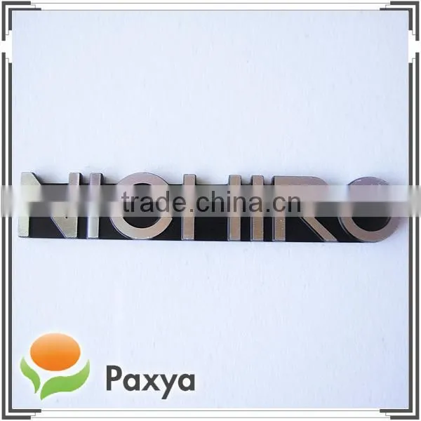metal car sticker ; metal decorative label