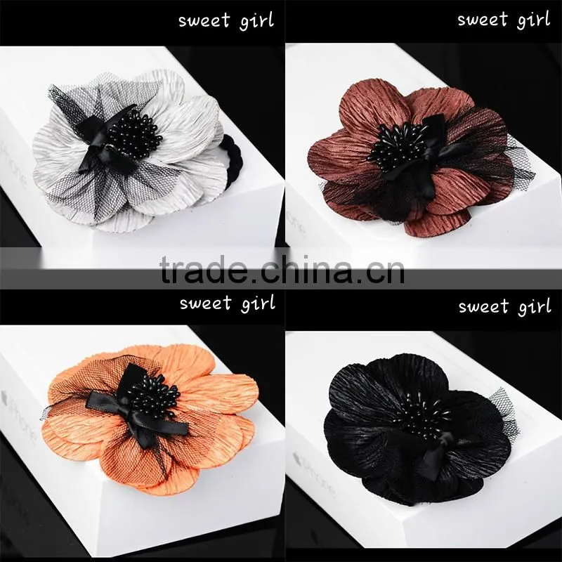 Candy Colors Telephone Wire Elastic Hair Band Ponytail Holders Hair Ring Hair Rope-f39