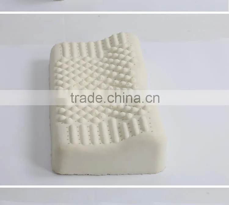 XD-KM006 relaxing neck protection massage pillow/health latex pillow cover 50D 60*30*11/13