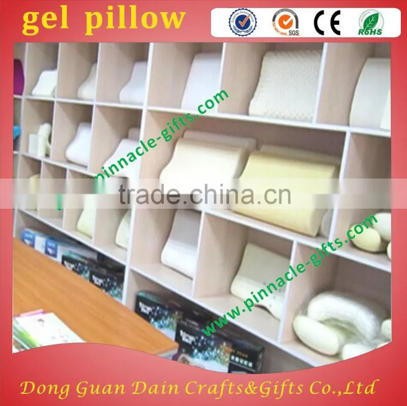 customized PU with GEL cooling pillows with memory foaming material