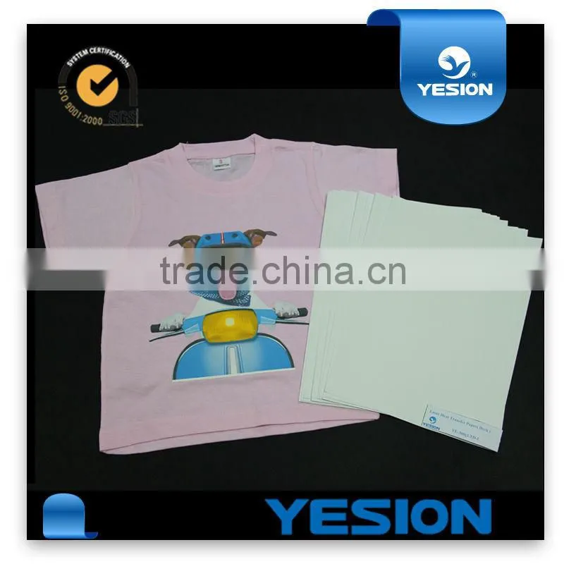 Yesion Light&Dark T-shirt Heat Transfer PrintingPaper/ Inkjet Transfer Paper For 100% Cotton Fabric