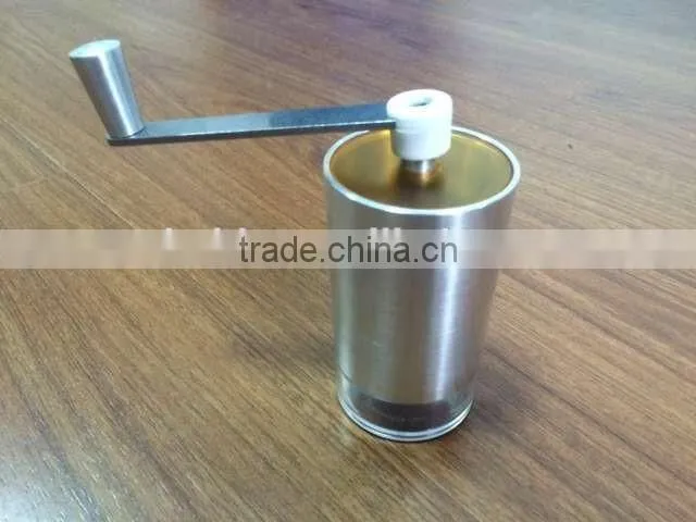 Amazon Portable Stainless Steel Hand Coffee Grinder Low Cost High Quality Coffee Bean Grinder
