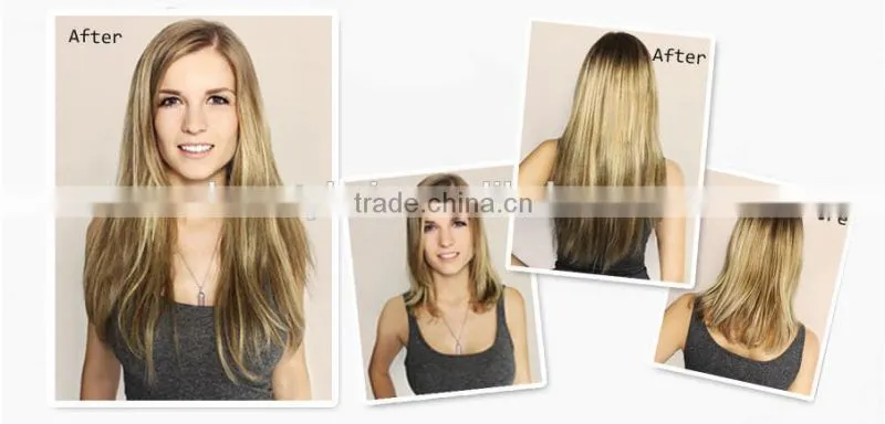 100 Real Remy Human Hair Extension Clip Ons