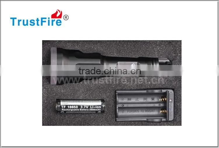 TrustFire DF006 Aluminium Diving Flashlight, CREE diving torch 100 meters waterproof light, LED Diving Accessories