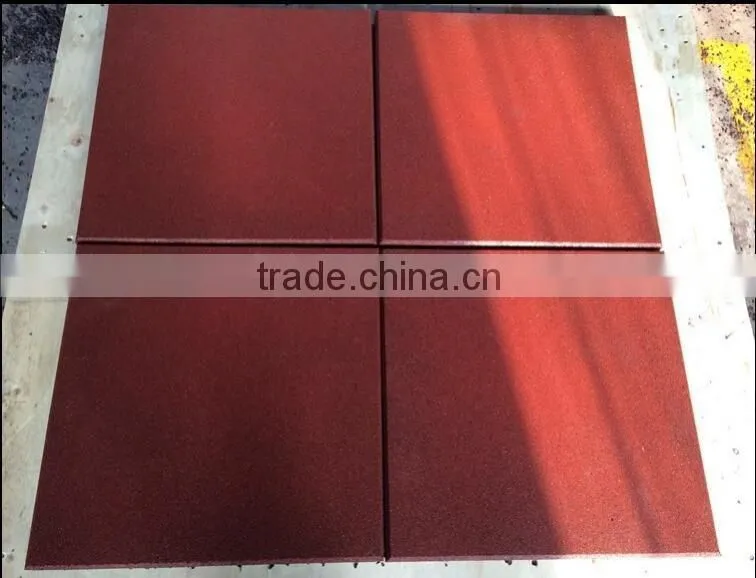 Qingdao 7king high density sound absorption outdoor basketball court floor paver mat