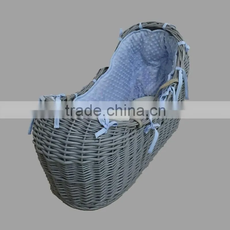 EU Standard Pod Wicker Basket/ moses basket