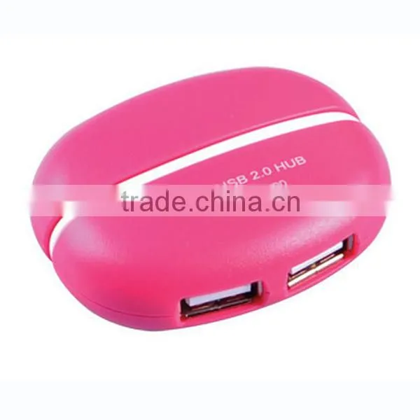 novelty high speed mini 2.0 version 4 port USB Hub
