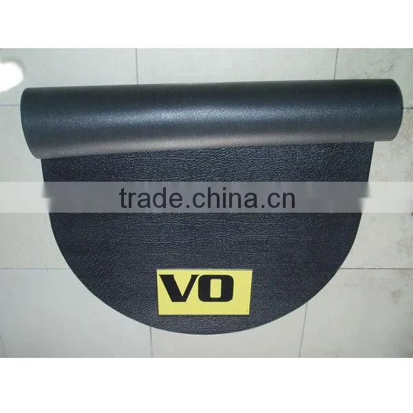 Exercise bike mat