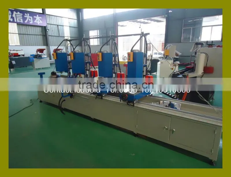 Four head Aluminum door window hole drilling machine