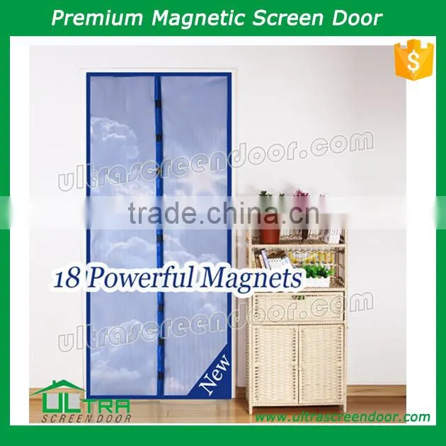 Magic Performance No Noise Soft Mesh Screen Door Curtain