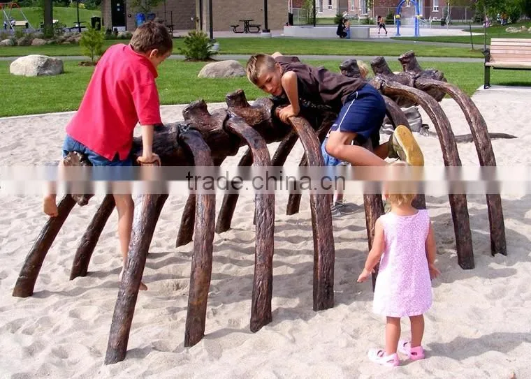 Hot sale realistic dinosaur fossil for outdoor