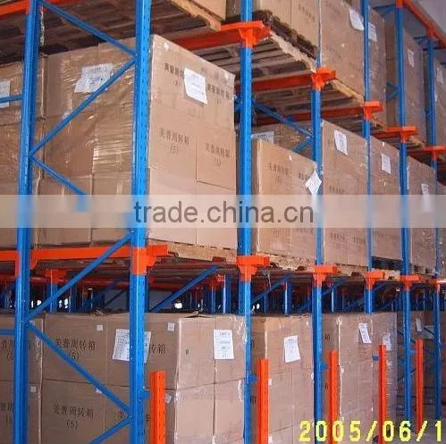 Adjustable pallet racking