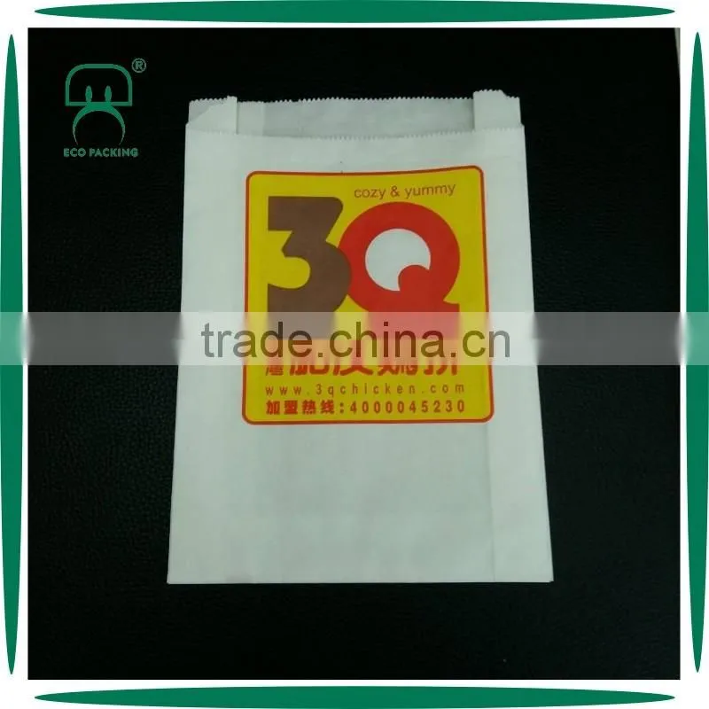 custom printed kraft paper cookie bag with PVC window