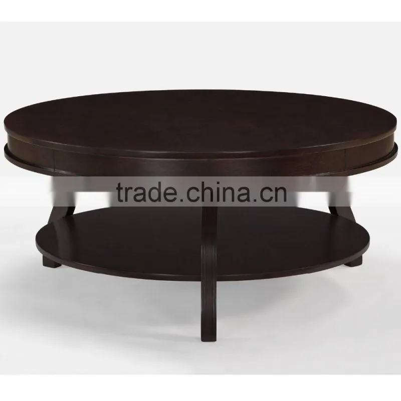 Hobby lobby furniture wooden round coffee table with solid wood legs