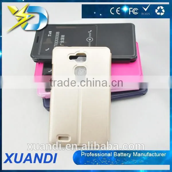 China manufacturer supply leather pu wallet for xuandi mate7
