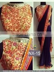 Tenuous Georgette On Net Designer Lehenga Saree/Online shopping lehenga Sarees