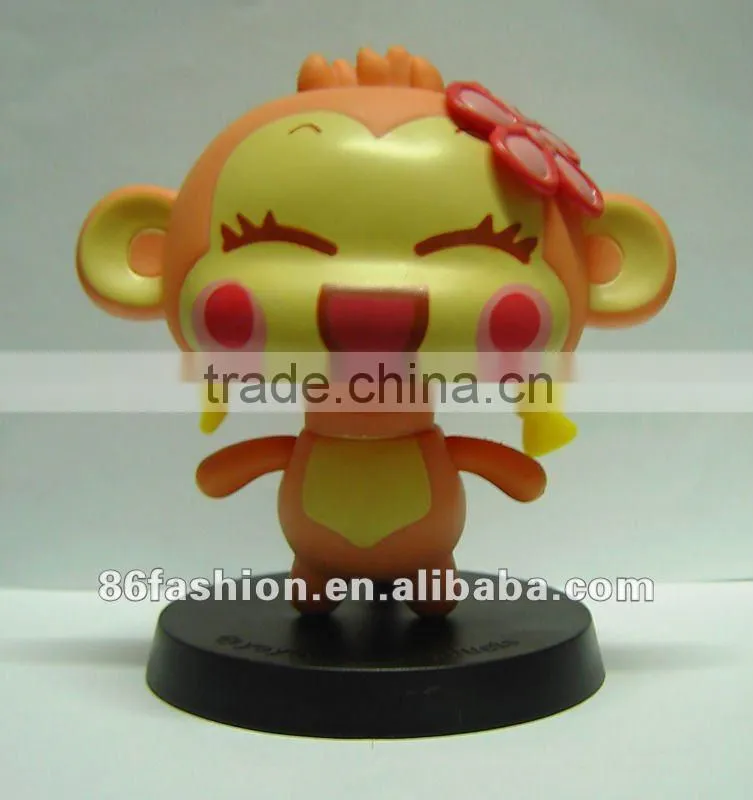 shake head customized toy & doll, cute monkey toys
