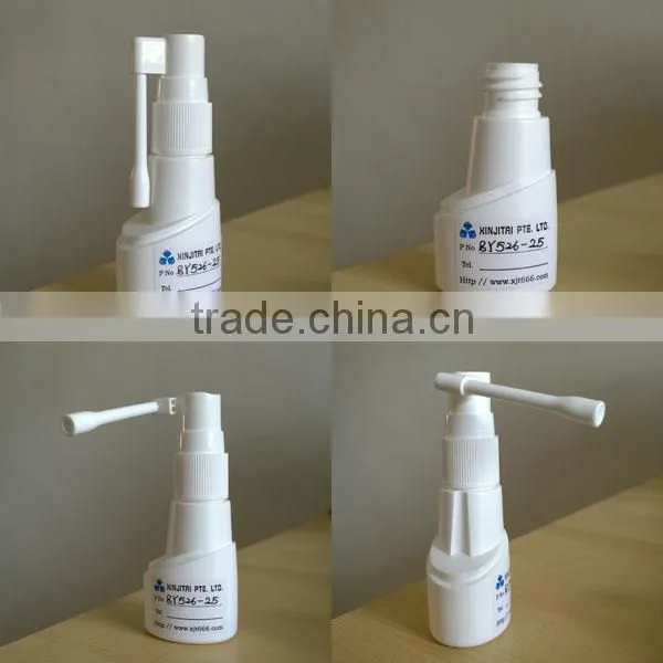 25ml HDPE Throat or Oral Spray Bottle